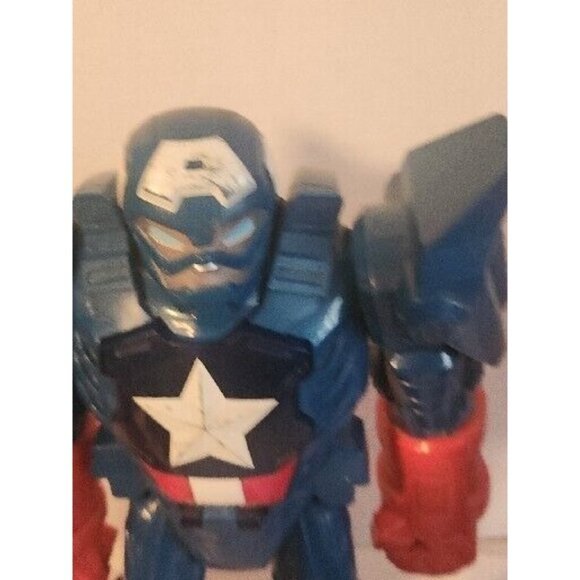 Lot of 4 Action Figures 12" Transformers Toy Robot figure transformer Captain - Picture 8 of 13